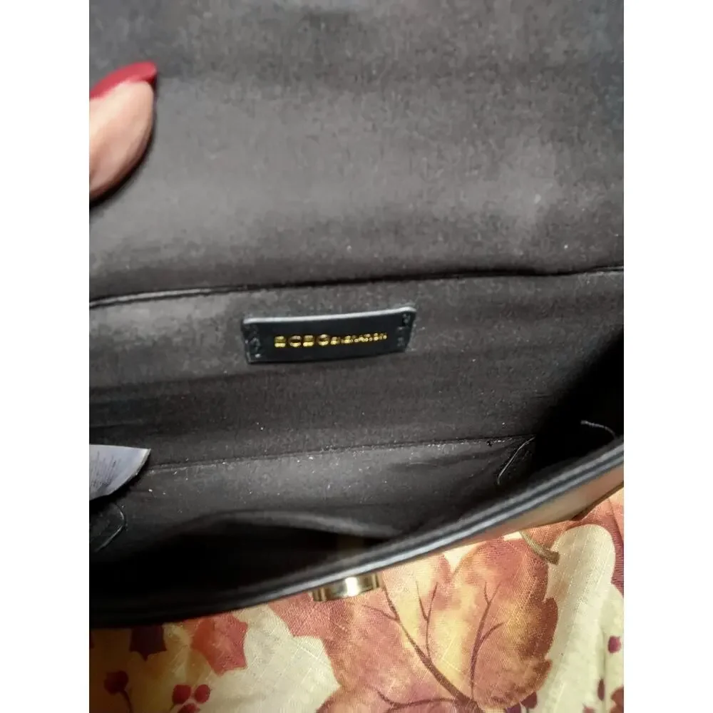 BCBGeneration  Black Shoulder Bag purse smaller size long strap
